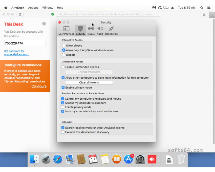 anydesk for mac 10.9.5 download free